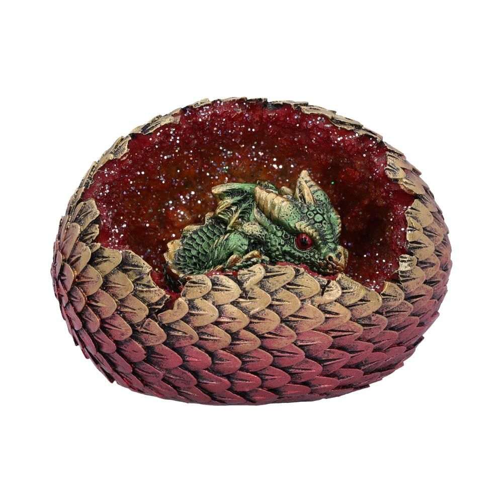 Nemesis Now - Geode Home (Green) Figurine - Vert/Rouge
